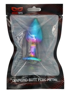 Diamond-butt-plug-chrome-mediuml-AT1111-5